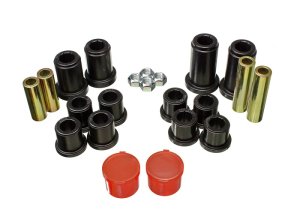 Chevrolet Silverado 1500 Control Arm Bushing Set - Front - Energy Suspension - Hyper-Flex - Black - `07-`13
